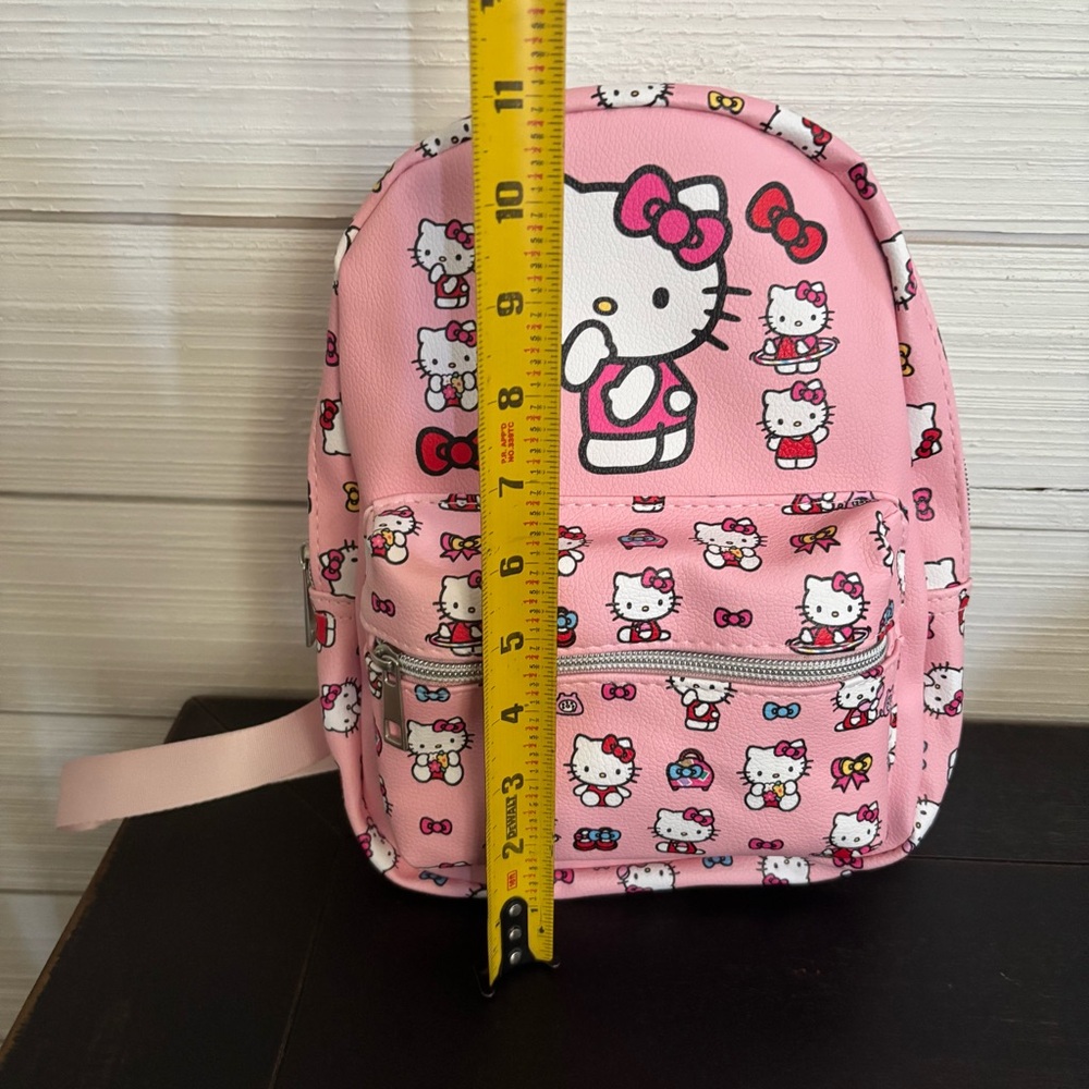 Hello Kitty Sanrio Kawaii Pink Mini Backpack Purse Diaper Bag NEW Trending - Picture 12 of 12